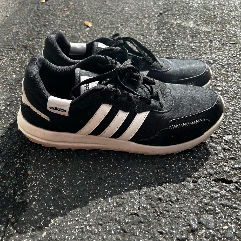 Retro black adidas